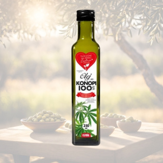 Olej z Konopi 100% Virde - Naturalne Wsparcie dla Zdrowia, 250 ml