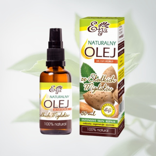Olej ze Słodkich Migdałów BIO Etja 50 ml - naturalna pielęgnacja skóry i włosów
