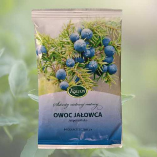 Owoc Jałowca Kawon - Wsparcie dla Układu Pokarmowego i Odporności, 50 g