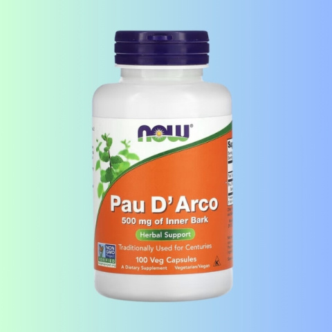 Pau D'Arco NOW Foods 100 kapsułek - naturalne wsparcie dla układu odpornościowego