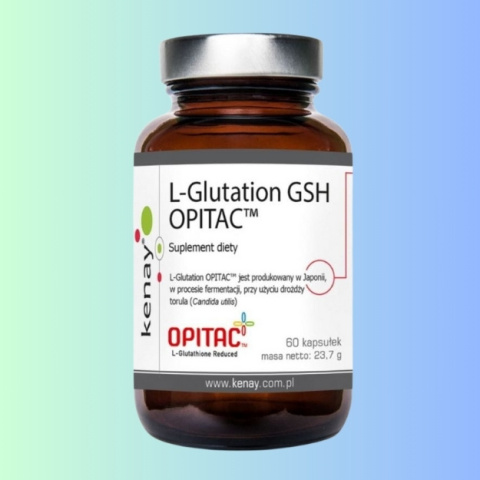 L-Glutation GSH Kenay - Naturalny antyoksydant wspierający organizm, 60 kapsułek L-Glutation GSH Kenay - Naturalny antyoksydant wspierający organizm, 60 kapsułek