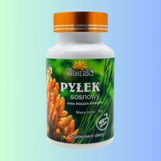 Pyłek Sosnowy Proherbis 30g - naturalne wsparcie zdrowia