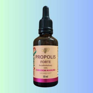 Propolis Forte 10% z Miodem Manuka Myvita - Naturalne Wsparcie Odporności, 50 ml