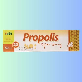 Propolis w Sprayu 20% Virde - Naturalna Ochrona i Wsparcie, 50 ml