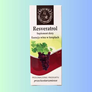 Resveratrol Przeciw Starzeniu Bonimed - Naturalne Wsparcie Antyoksydacyjne, 20 ml
