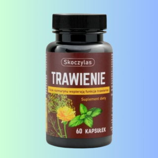 TRAWIENIE Skoczylas - Suplement na wsparcie układu trawiennego, 60 kapsułek