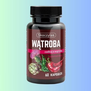 WĄTROBA, Skoczylas - Wsparcie zdrowia wątroby, 60 kapsułek