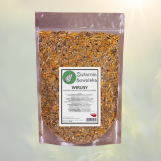 WIRUSY - mieszanka ziół Zielarnia Suwalska 250g - naturalne wsparcie odporności