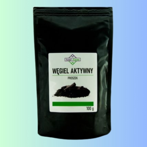Węgiel Aktywny Soul-Farm 100g proszek - oczyszczenie organizmu i detoksykacja Węgiel Aktywny Soul-Farm 100g proszek - oczyszczenie organizmu i detoksykacja