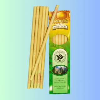 Zapachowe Rurkowe Świece Hopi Sun 6 sztuk - naturalne świece do aromaterapii