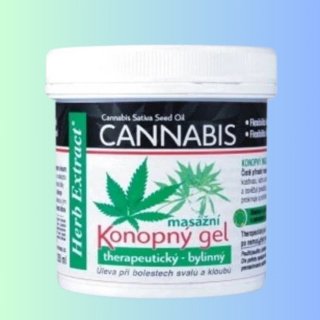 Żel Konopny do masażu na zwyrodnienia stawów Impress-Pharma 250ml - łagodzenie bólu stawów i poprawa ruchomości