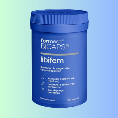 BICAPS libifem - dla wsparcia aktywności seksualnej kobiet, Formeds, 60 kapsułek BICAPS libifem - dla wsparcia aktywności seksualnej kobiet, Formeds, 60 kapsułek
