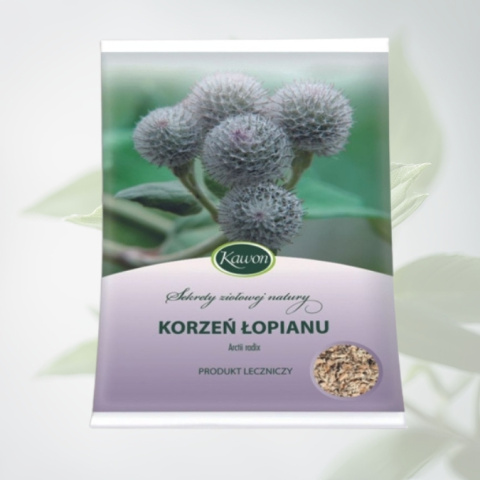 Korzeń Łopianu - produkt leczniczy, Kawon, 50g Korzeń Łopianu - produkt leczniczy, Kawon, 50g