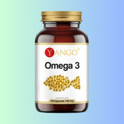 Omega 3, Yango, 90 kapsułek roślinnych Omega 3, Yango, 90 kapsułek roślinnych