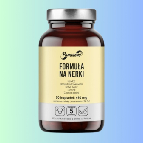 Panaseus FORMUŁA NA NERKI, Yango, 50 kapsułek Panaseus FORMUŁA NA NERKI, Yango, 50 kapsułek