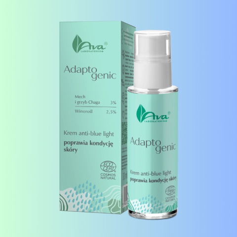 Adaptogenic Krem anti-blue light, poprawia kondycję skóry, Ava Laboratorium, 30ml Adaptogenic Krem anti-blue light, poprawia kondycję skóry, Ava Laboratorium, 30ml
