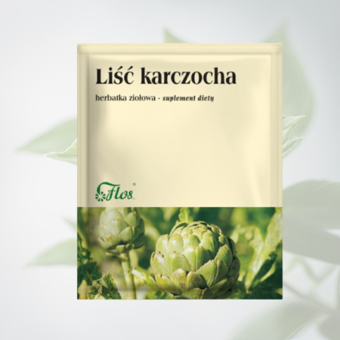 Liść Karczocha - herbatka ziołowa, Flos, 50g Liść Karczocha - herbatka ziołowa, Flos, 50g