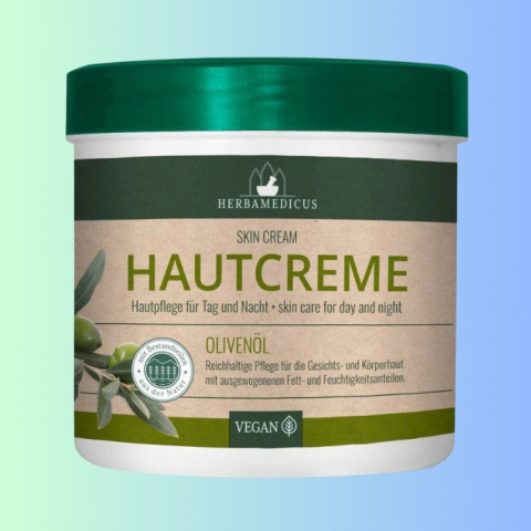 HAUTCREME Krem z Oliwą z Oliwek Herbamedicus 250ml - nawilżenie i regeneracja skóry HAUTCREME Krem z Oliwą z Oliwek Herbamedicus 250ml - nawilżenie i regeneracja skóry