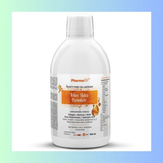Włosy Skóra Paznokcie - suplement diety w płynie, Pharmovit, 500ml