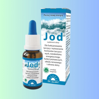 JOD - dla zdrowej tarczycy, Dr. Jacob`s, 20ml