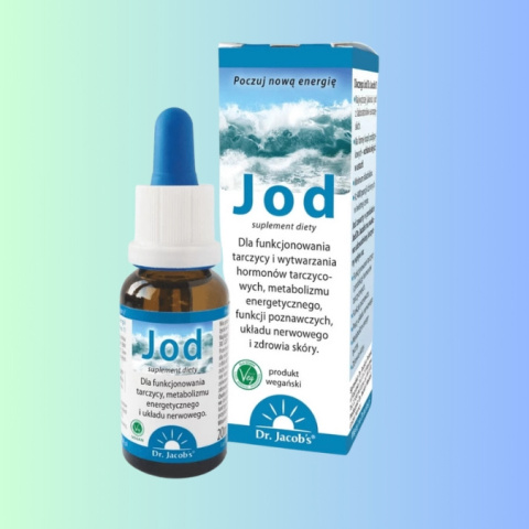 JOD - dla zdrowej tarczycy, Dr. Jacob`s, 20ml