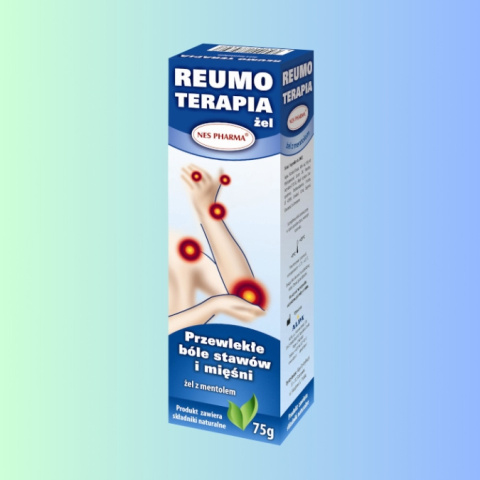 REUMO TERAPIA Przewlekłe Bóle Stawów i Mięśni - żel z mentolem, Nes Pharma, 75 g