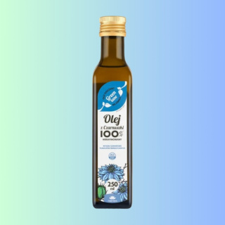 Olej z Czarnuszki 100% - nierafinowany, Tabfarm, 250 ml