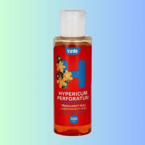 HYPERICUM PERFORATUM Olej z Dziurawca Virde 100 ml - regeneracja i pielęgnacja skóry HYPERICUM PERFORATUM Olej z Dziurawca Virde 100 ml - regeneracja i pielęgnacja skóry