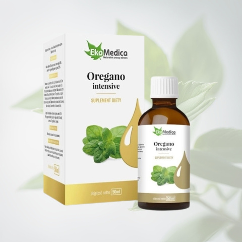 Oregano Intensive oliwa z oliwek + olejek z oregano EkaMedica 50ml - naturalne wsparcie odporności