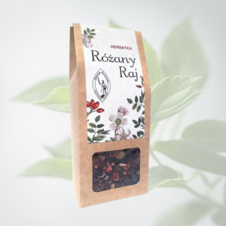 Herbatka Różany Raj Instytut Medycyny Klasztornej 100g - aromatyczna herbatka z płatkami róży