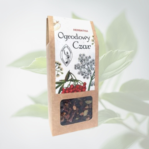 Herbatka Ogrodowy Czar Instytut Medycyny Klasztornej 100g - aromatyczna mieszanka ziół i owoców Herbatka Ogrodowy Czar Instytut Medycyny Klasztornej 100g - aromatyczna mieszanka ziół i owoców