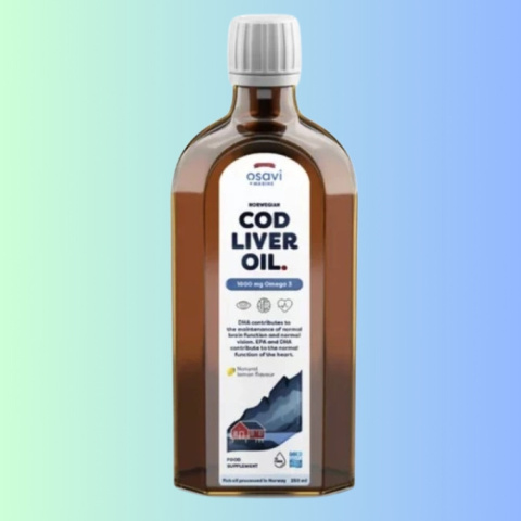 Osavi COD LIVER OIL - 1000mg Omega 3, Olivit, 500ml Osavi COD LIVER OIL - 1000mg Omega 3, Olivit, 500ml