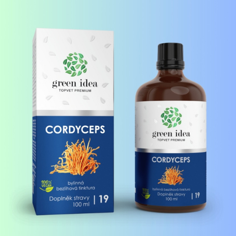 Cordyceps w płynie Green Idea - naturalny suplement wspierający odporność, 100ml