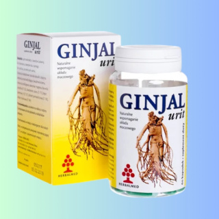 GINJAL urit - Naturalne wspomaganie układu moczowego, Herbalmed, 60 kapsułek