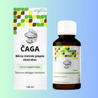 Czaga - Befungin Ekstrakt z czarnej huby brzozowej 1:5 w płynie, Aram Natura, 140ml