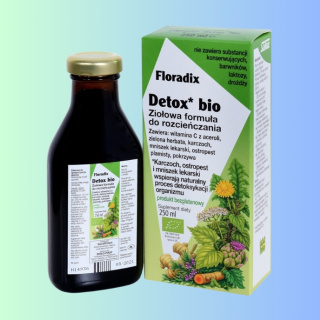 Floradix Detox* bio - Ziołowa formuła do rozcieńczania, Salus Haus, 250ml