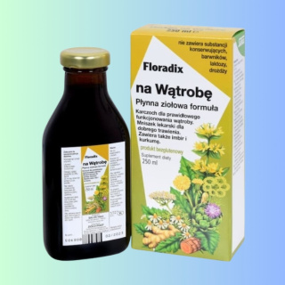 Floradix na Wątrobę - Płynna ziołowa formuła, Salus Haus, 250ml