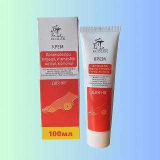 Ekolek - Krem do stóp przeciw podagrze, ostrogom i haluksom, Ekolek-Pro, 100ml