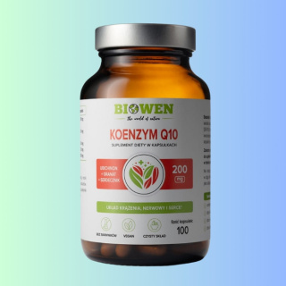 BIOWEN Koenzym Q10 - na układ krążenia, nerwowy i serce, BIODIO LAB, 100 kapsułek