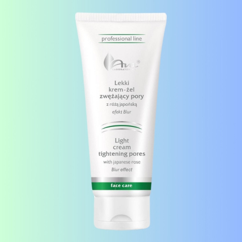Lekki krem-żel zwężający pory - z różą japońską z efektem Blur, Ava Laboratorium, 200ml