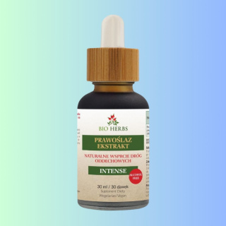 PRAWOŚLAZ Ekstrakt - Naturalne wsparcie dróg oddechowych, Bio Herbs, 30ml