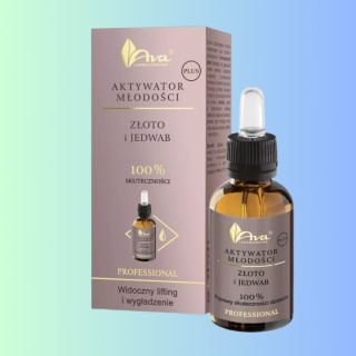 Aktywator Młodości ZŁOTO I JEDWAB - 100% Skuteczności, Ava Laboratorium, 30ml