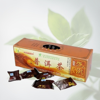 Pu-erh Tea HAICHAO - Herbata czerwona prasowana w kostkach, Meridian, 125g