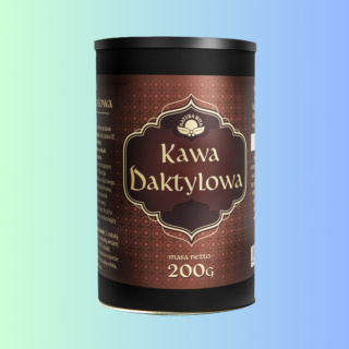 Kawa Daktylowa Natura Wita 200g - Naturalna, Bez Kofeiny