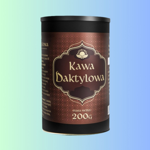 Kawa Daktylowa Natura Wita 200g - Naturalna, Bez Kofeiny Kawa Daktylowa Natura Wita 200g - Naturalna, Bez Kofeiny