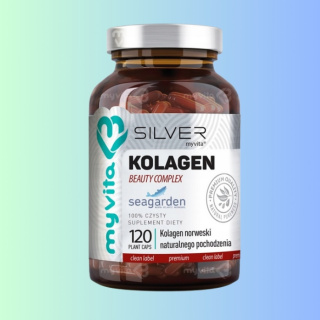 SILVER Kolagen Beauty Complex - kolagen norweski, MyVita, 120 kapsułek