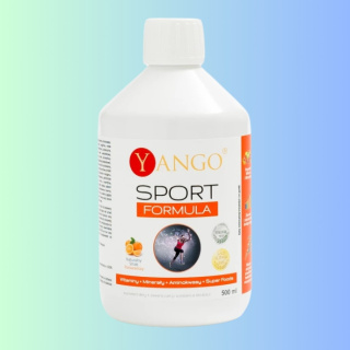 SPORT FORMULA - witaminy+minerały+aminokwasy smak pomarańczy, Yango, 500ml