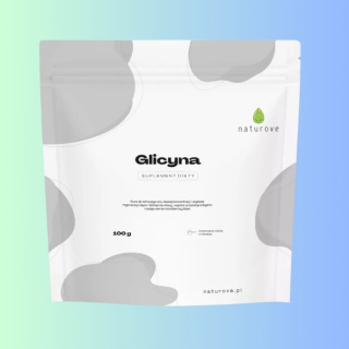 Glicyna - klucz do zdrowego snu, Naturove, 100g