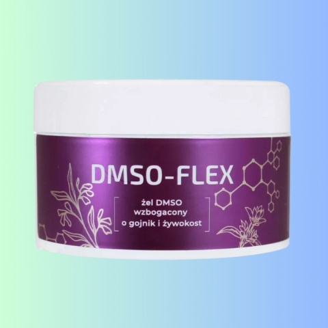 DMSO-FLEX żel z DMSO, gojnikiem i żywokostem, MedFuture, 150ml, regeneracja i ulga w bólu DMSO-FLEX żel z DMSO, gojnikiem i żywokostem, MedFuture, 150ml, regeneracja i ulga w bólu