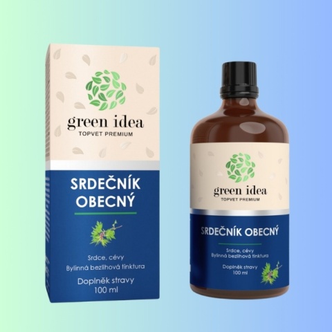 Serdecznik Pospolity – układ krążenia i ciśnienie krwi, Green Idea, 100ml Serdecznik Pospolity – układ krążenia i ciśnienie krwi, Green Idea, 100ml